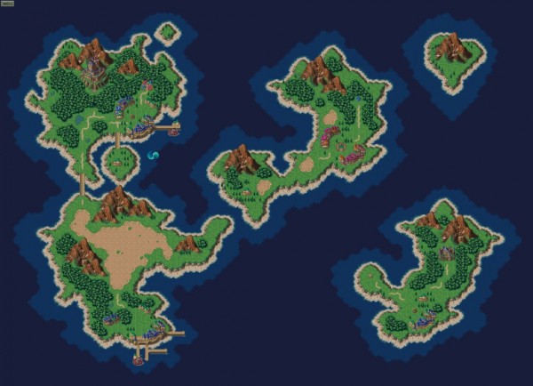 如果RPG遊戲的地圖是真的，地球變這樣1