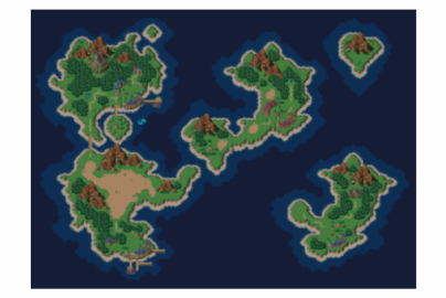 如果RPG遊戲的地圖是真的，地球變這樣2