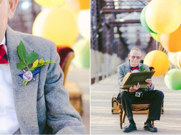 天外奇蹟結婚紀念照！拍的是結婚61年可愛阿公阿嬤13