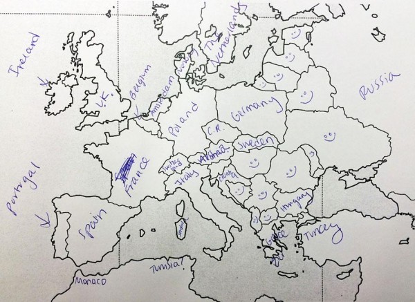 美國人回答歐洲國家分布，好笑又慘不忍睹15