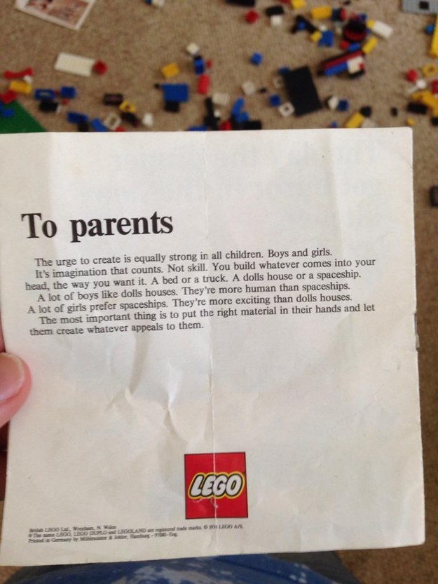 LEGO致父母1